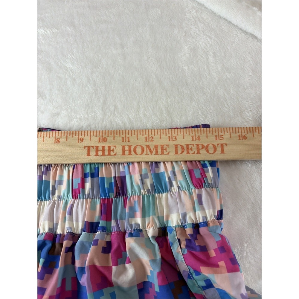 SSYS the label Shorts Large Smocked Waistband Built in Liners Athleisure Cool - Picture 3 of 10